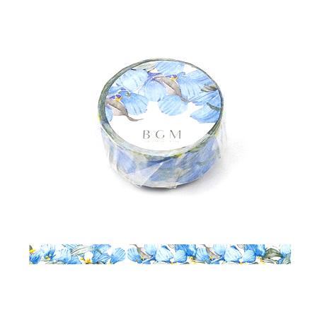 Blue Petals - BGM Washi Tape Australia