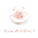 Pink Peach Flower - BGM Washi Tape Australia