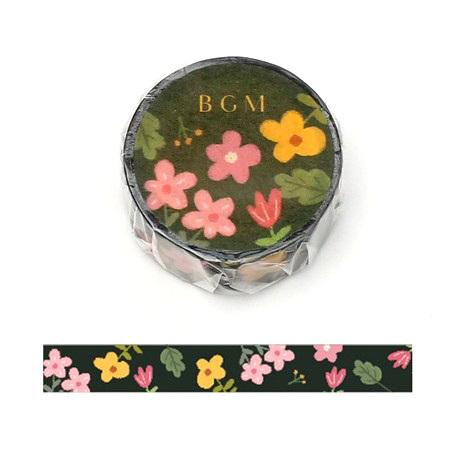 Night Flower garden - BGM Washi Tape Australia