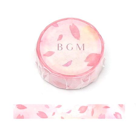 Floating Pink Sakura - BGM Washi Tape Australia