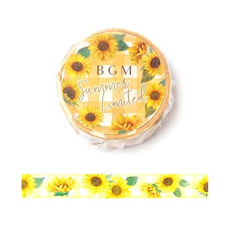 Sunflower Splendour - BGM Washi Tape Australia