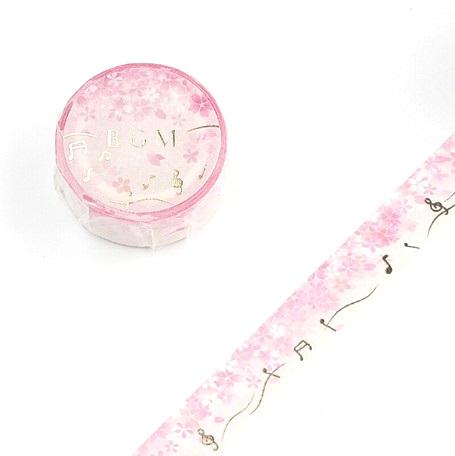 Sakura Love Song- BGM Foil Washi Tape Australia