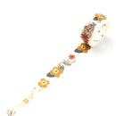 Yellow Flower- BGM Foil Washi Tape Australia