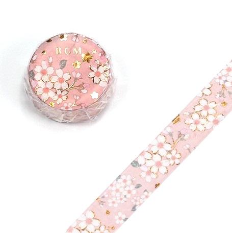 Cherry Blossom - BGM Foil Washi Tape Australia