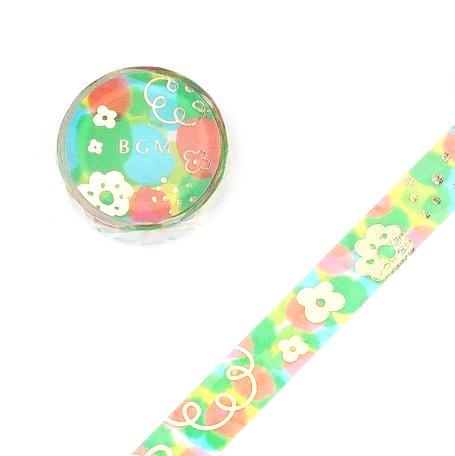 Flower Power - BGM Foil Washi Tape Australia