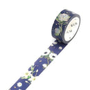 Garden Blue - BGM Foil Washi Tape Australia