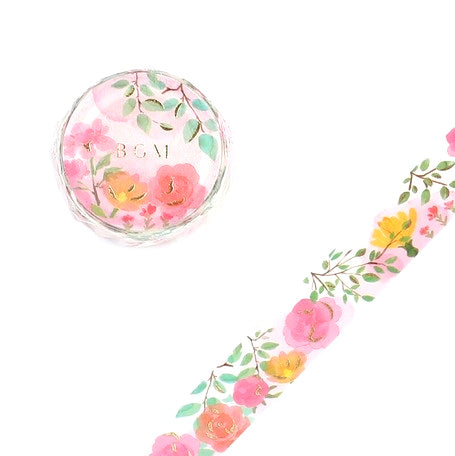 Rose - Foil Washi Tape