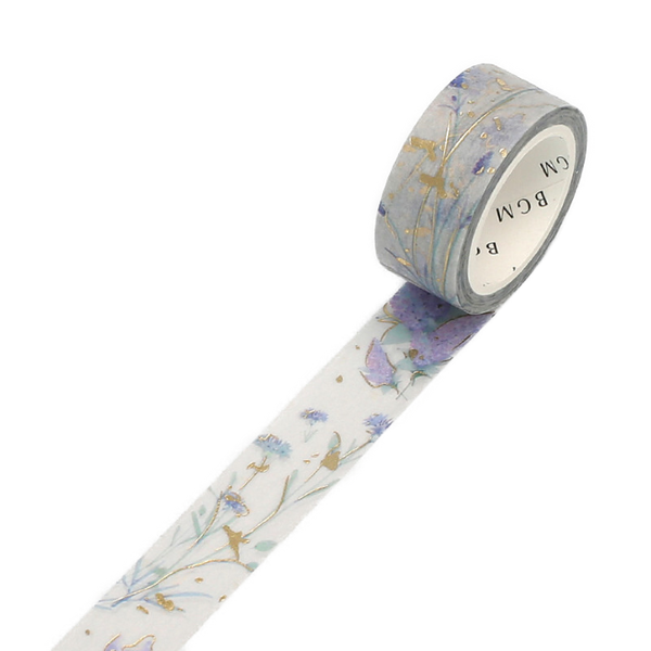 Garden Lavender - Foil Washi Tape