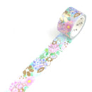 Hydrangeas - Foil Washi Tape (wide 20mm)
