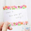 Tulips - Foil Washi Tape