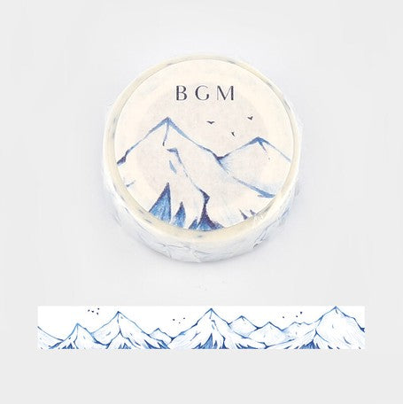 Snowy Mountains - Washi Tape