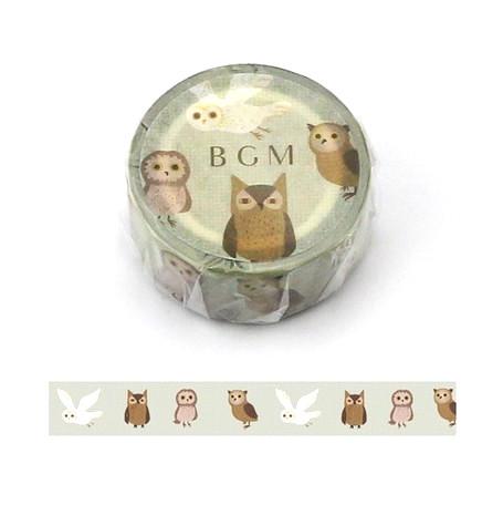 Owls - BGM Washi Tape Australia