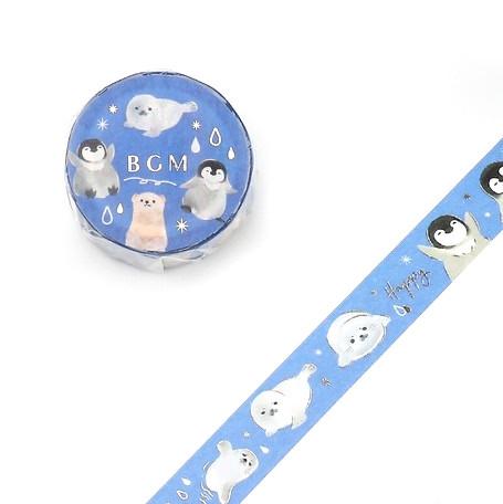 Happy Polar Babies - BGM Foil Washi Tape Australia