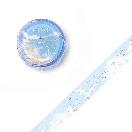 Seagull Above - BGM Foil Washi Tape Australia