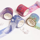 Lunar Whale - Foil Washi Tape (Wide 30mm)