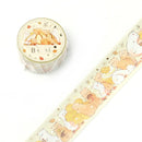 Bears Honey Party - Foil Washi Tape (wide 20mm)