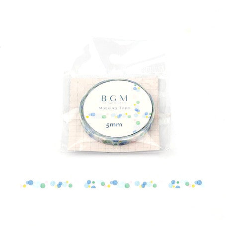 Soap Bubbles -  (Thin 5mm) Washi Tape