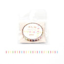 Crayon Stripes - (Thin 5mm) Washi Tape