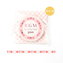 Pink Lace - Foil (Thin 5mm) Washi Tape