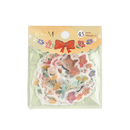 Animal Garden - Flake Sticker (Gold Foil Stamping)