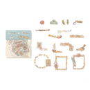 Alice Letter - Flake Stickers (Gold Foil Stamping)