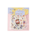 Little World - Flake Sticker (Gold Foil Stamping)