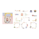 Little World - Flake Sticker (Gold Foil Stamping)