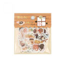 Sunny Cafe - Flake Sticker (Gold Foil Stamping)