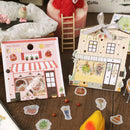 Tea Time - Flake Sticker (Gold Foil Stamping)