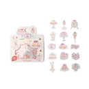 Sweet Treats - Flake Sticker (Gold Foil Stamping)