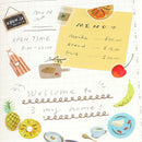 Fruity Delights - Flake Sticker (Gold Foil Stamping)