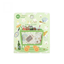 Cafe Kitchen - Flake Sticker (Gold Foil Stamping)