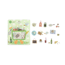 Cafe Kitchen - Flake Sticker (Gold Foil Stamping)