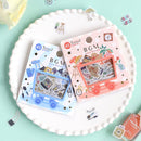 Coordinates - Flake Sticker (Gold Foil Stamping)