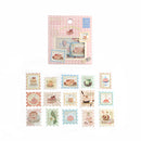 Deserts - Flake Stickers (Gold Foil Stamping)