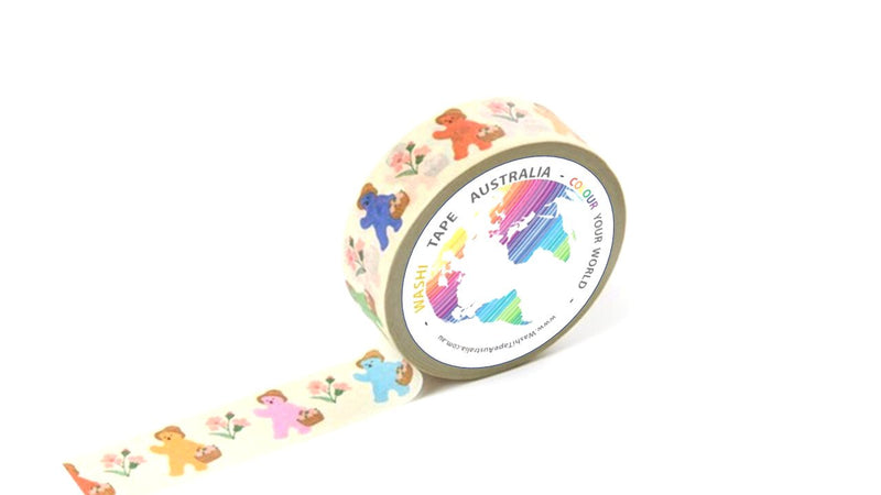 Garden Bears - Dailylike Series Washi Tape Australia