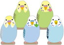 Budgie Die-cut Memo Pad