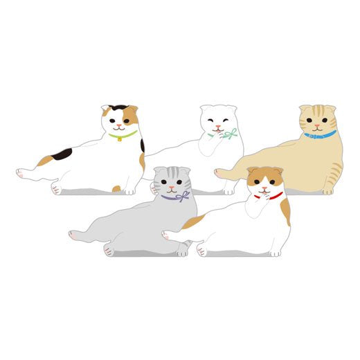 Scottish Fold Die-cut Memo Pad