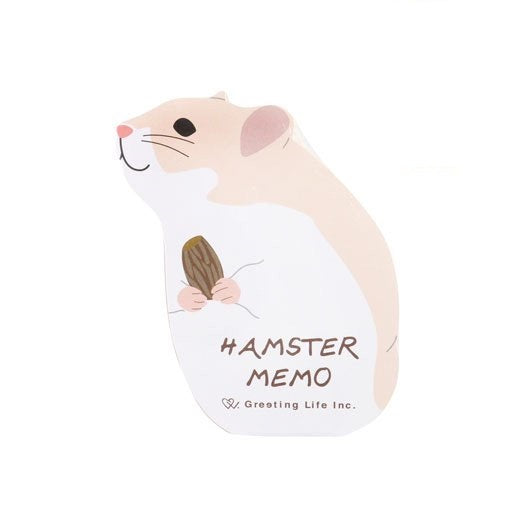 Hamster Die-cut Memo Pad