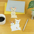 Chihuahua Die-cut Memo Pad