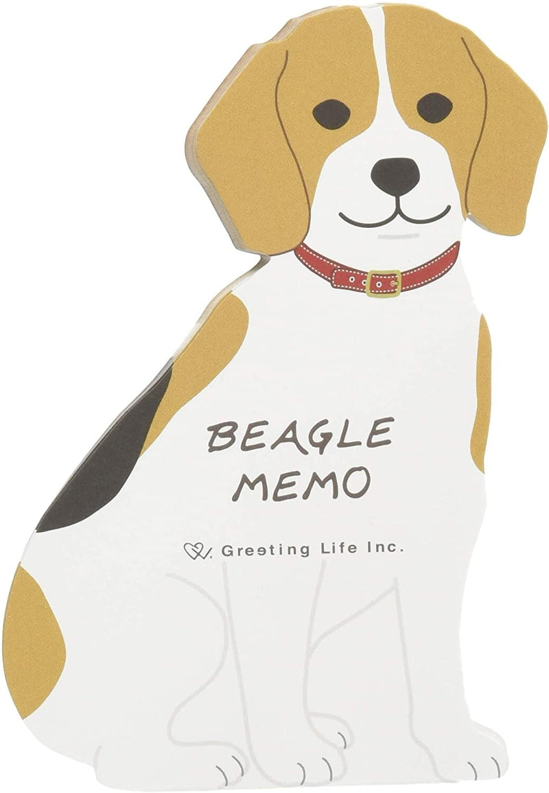 Beagle Die-cut Memo Pad