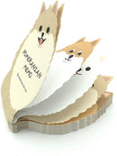 Pomeranian Die-cut Memo Pad
