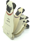 Pug Die-cut Memo Pad