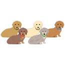 Miniature Dachshund Die-cut Memo Pad
