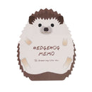 Hedgehog Die-cut Memo Pad