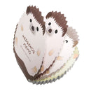 Hedgehog Die-cut Memo Pad