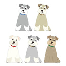 Schnauzer Die-cut Memo Pad
