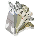 Schnauzer Die-cut Memo Pad