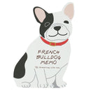 French Bulldog Die-cut Memo Pad