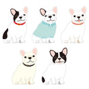 French Bulldog Die-cut Memo Pad